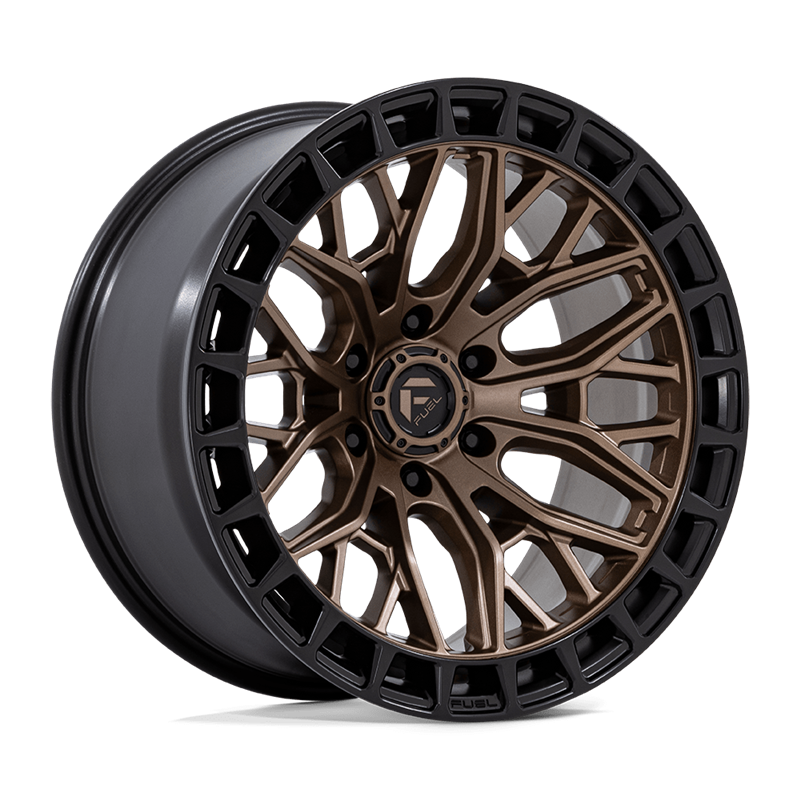 Fuel Off-Road | FC869 SIGMA 20x10.0 ET-18 - MATTE BRONZE W/ M-BLK LIP