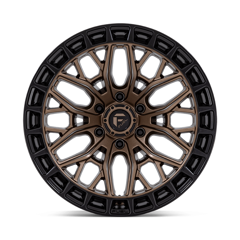 Fuel Off-Road | FC869 SIGMA 20x10.0 ET-18 - MATTE BRONZE W/ M-BLK LIP
