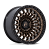 Fuel Off-Road | FC870 SINISTER 20x9.0 ET1 - MATTE BRONZE W/ MATTE BLACK LIP