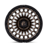 Fuel Off-Road | FC870 SINISTER 20x9.0 ET1 - MATTE BRONZE W/ MATTE BLACK LIP