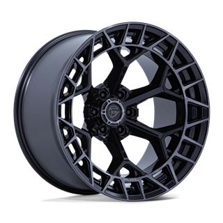 Fuel Off-Road | FC873 CHARGER 17x9.0 ET-12 - GLOSS BLACK BRUSHED DARK TINT