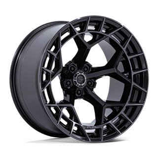 Fuel Off-Road | FC873 CHARGER 20x10.0 ET-18 - GLOSS BLACK BRUSHED DARK TINT