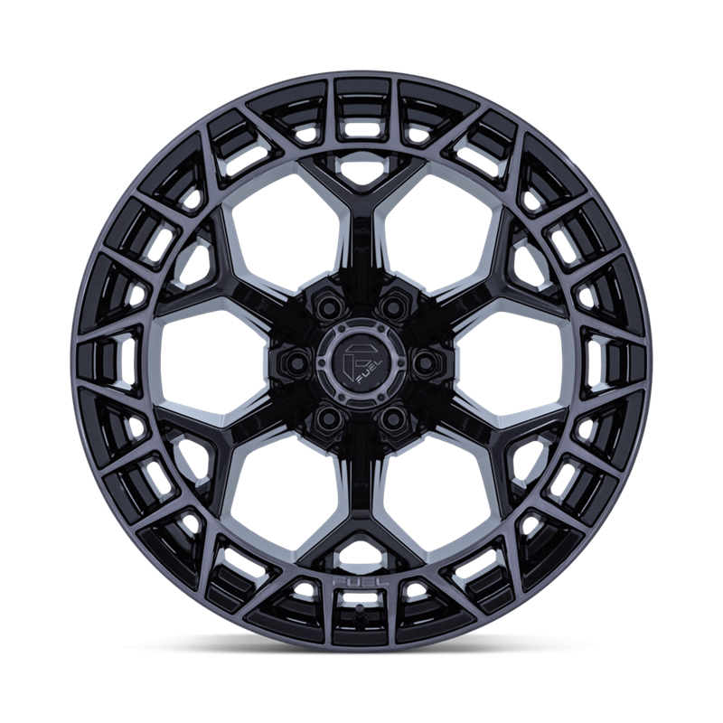 Fuel Off-Road | FC873 CHARGER 20x10.0 ET-18 - GLOSS BLACK BRUSHED DARK TINT
