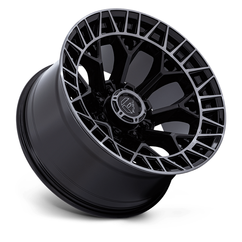 Fuel Off-Road | FC873 CHARGER 20x9.0 ET1 - GLOSS BLACK BRUSHED DARK TINT