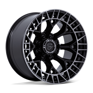 Fuel Off-Road | FC873 CHARGER 20x9.0 ET1 - GLOSS BLACK BRUSHED DARK TINT