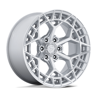 Fuel Off-Road | FC873 CHARGER 17x9.0 ET1 - GLOSS SILVER W/ MACHINED FACE