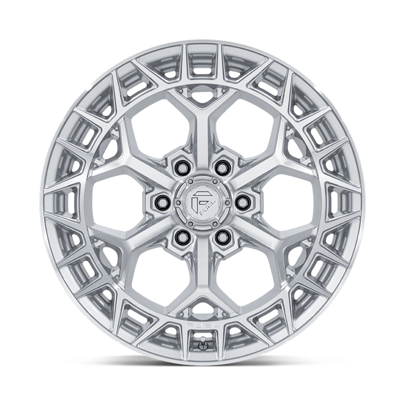 Fuel Off-Road | FC873 CHARGER 20x10.0 ET-18 - GLOSS SILVER W/ MACHINED FACE