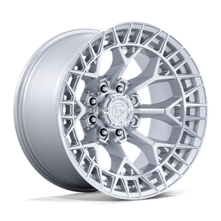 Fuel Off-Road | FC873 CHARGER 20x9.0 ET1 - GLOSS SILVER W/ MACHINED FACE