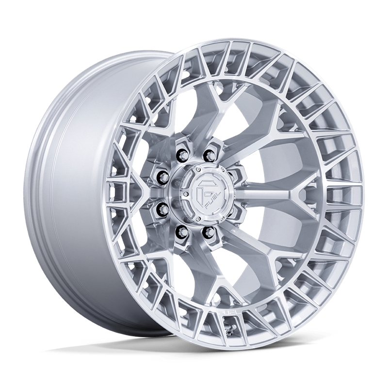 Fuel Off-Road | FC873 CHARGER 20x9.0 ET1 - GLOSS SILVER W/ MACHINED FACE