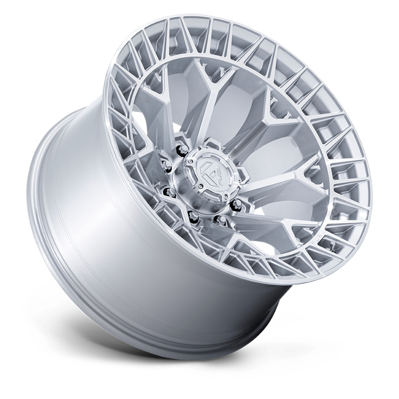 Fuel Off-Road | FC873 CHARGER 20x9.0 ET1 - GLOSS SILVER W/ MACHINED FACE