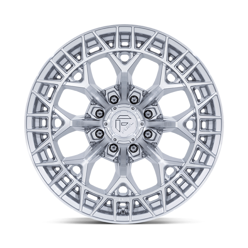 Fuel Off-Road | FC873 CHARGER 20x9.0 ET1 - GLOSS SILVER W/ MACHINED FACE