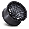 Fuel Off-Road | FC874 CELSIUS 20x10.0 ET-18 - MATTE GUNMETAL W/ MATTE BLACK LIP