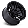 Fuel Off-Road | FC874 CELSIUS 17x9.0 ET-12 - MATTE BLACK W/ GLOSS BLACK LIP