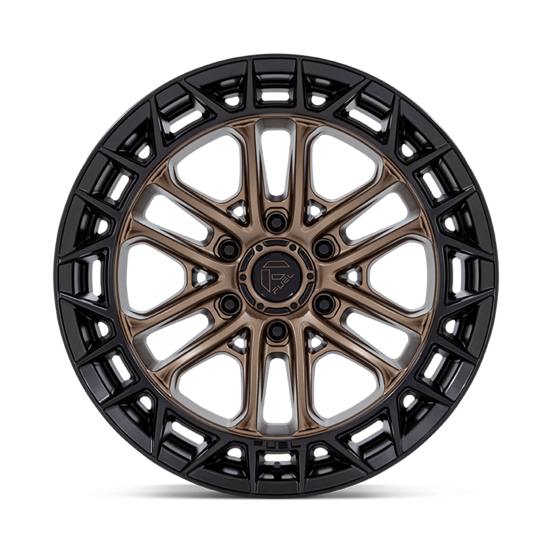 Fuel Off-Road | FC874 CELSIUS 17x9.0 ET1 - MATTE BRONZE W/ MATTE BLACK LIP