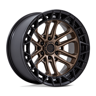 Fuel Off-Road | FC874 CELSIUS 20x9.0 ET1 - MATTE BRONZE W/ MATTE BLACK LIP