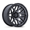 Fuel Off-Road | FC881 SURGE 18x9.0 ET20 - GLOSS BLACK MACHINED W/ GRAY TINT