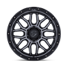 Fuel Off-Road | FC881 SURGE 20x9.0 ET1 - GLOSS BLACK MACHINED W/ GRAY TINT