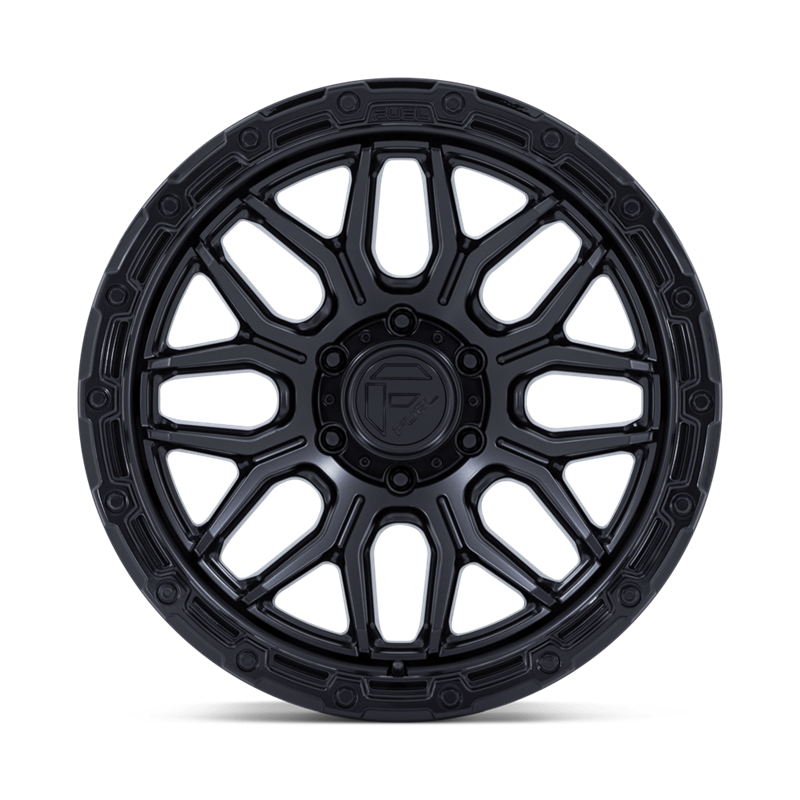 Fuel Off-Road | FC881 SURGE 18x9.0 ET1 - MATTE BLACK W/ GLOSS BLACK LIP