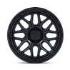 Fuel Off-Road | FC881 SURGE 18x9.0 ET1 - MATTE BLACK W/ GLOSS BLACK LIP