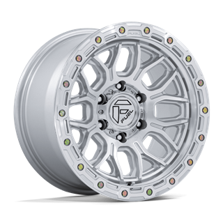 Fuel Off-Road | FC881 SURGE 20x9.0 ET20 - GLOSS SILVER W/ MACHINED FACE