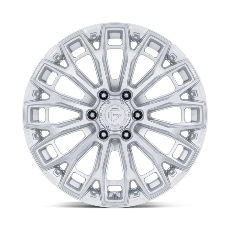 Fuel Off-Road | FC882 TRAX 20x9.0 ET20 - GLOSS SILVER W/ MACHINED FACE