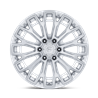 Fuel Off-Road | FC882 TRAX 20x9.0 ET20 - GLOSS SILVER W/ MACHINED FACE
