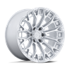 Fuel Off-Road | FC882 TRAX 20x9.0 ET1 - GLOSS SILVER W/ MACHINED FACE