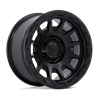 Fuel Off-Road | FC884 FORTRESS 18x9.0 ET20 - MATTE BLACK W/ GLOSS BLACK LIP