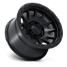 Fuel Off-Road | FC884 FORTRESS 18x9.0 ET20 - MATTE BLACK W/ GLOSS BLACK LIP