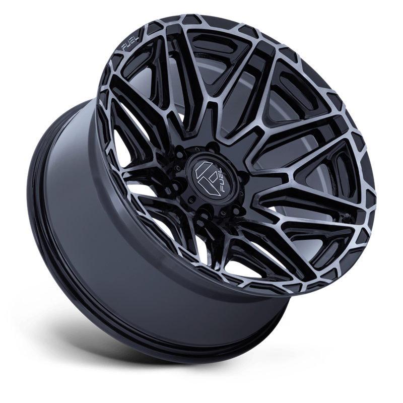 Fuel Off-Road | FC885 INJECTOR 20x9.0 ET1 - GLOSS BLACK MACHINED FACE W/ DARK TINT