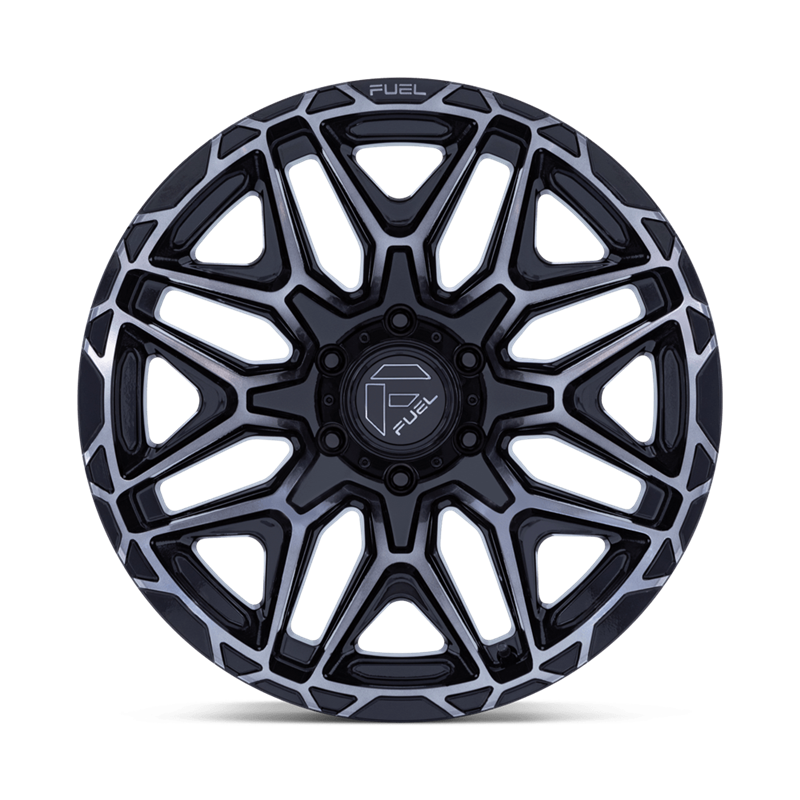 Fuel Off-Road | FC885 INJECTOR 20x9.0 ET1 - GLOSS BLACK MACHINED FACE W/ DARK TINT
