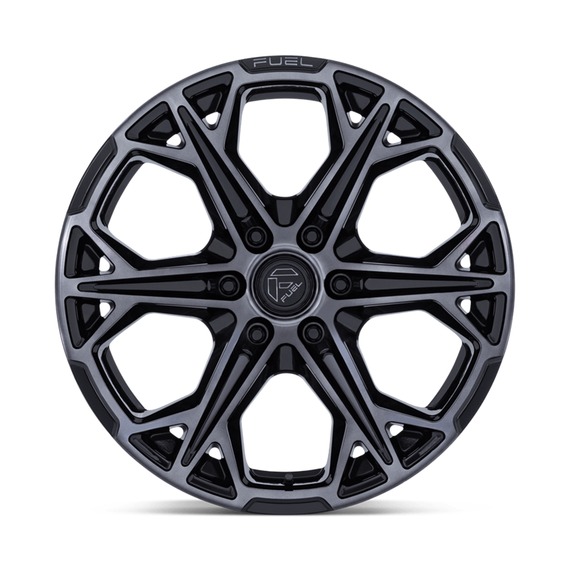 Fuel Off-Road | FC886 HAMMERHEAD 20x9.0 ET1 - GLOSS BLACK DARK TINTED CLEAR