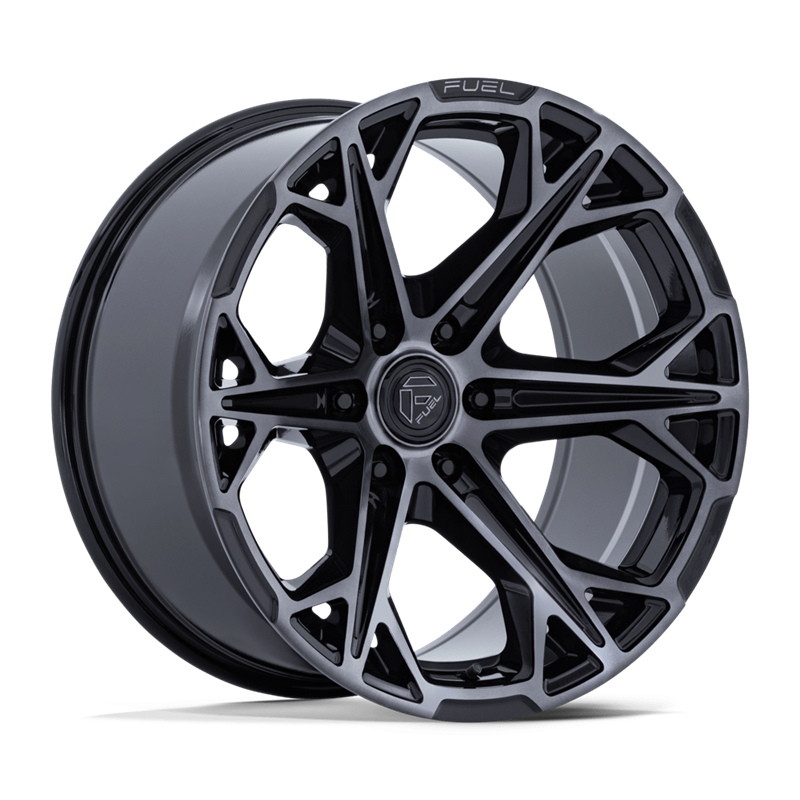 Fuel Off-Road | FC886 HAMMERHEAD 20x9.0 ET20 - GLOSS BLACK DARK TINTED CLEAR