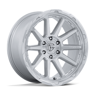 Fuel Off-Road | FC887 CIRCUIT 17x9.0 ET-12 - GLOSS SILVER W/ MACHINED FACE