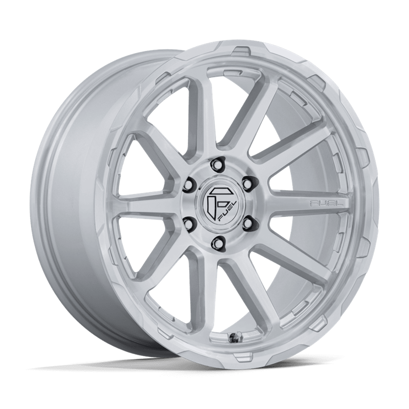 Fuel Off-Road | FC887 CIRCUIT 18x9.0 ET20 - GLOSS SILVER W/ MACHINED FACE