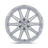 Fuel Off-Road | FC887 CIRCUIT 18x9.0 ET20 - GLOSS SILVER W/ MACHINED FACE