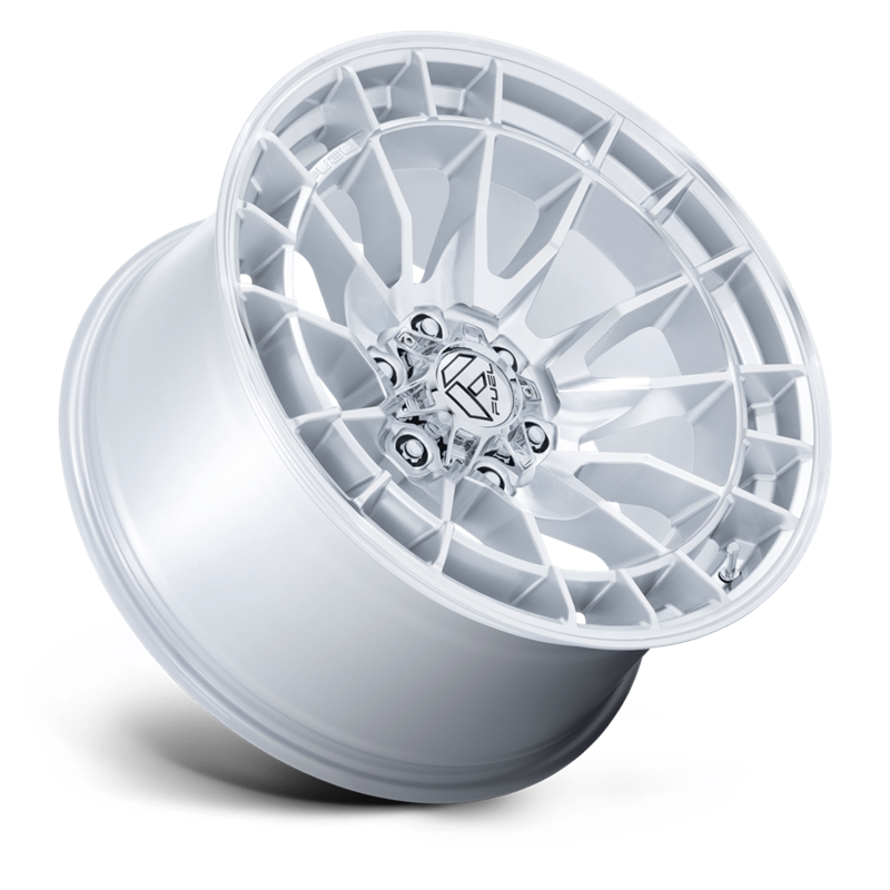 Fuel Off-Road | FC888 REVOLT 18x9.0 ET20 - HYPER SILVER W/ MACHINED FACE