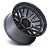 Fuel Off-Road | FC890 RAIL 17x9.0 ET-12 - GLOSS GUNMETAL W/ GLOSS BLACK LIP
