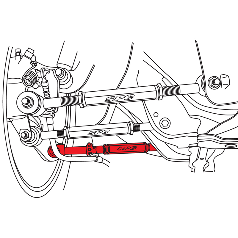 SPC | HONDA/ACURA LOWER CONTROL ARM - Rear Lower - TSX / Accord 2003-2008 SPC Performance Control Arm