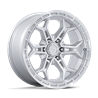 Fuel Off-Road | FC896 HEATHEN 20x9.0 ET1 - GLOSS SILVER W/ MACHINED FACE