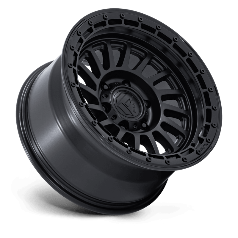Fuel Off-Road | FC897 HAVOC 17x9.0 ET1 - MATTE BLACK W/ GLOSS BLACK LIP