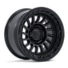 Fuel Off-Road | FC897 HAVOC 18x9.0 ET1 - MATTE BLACK W/ GLOSS BLACK LIP