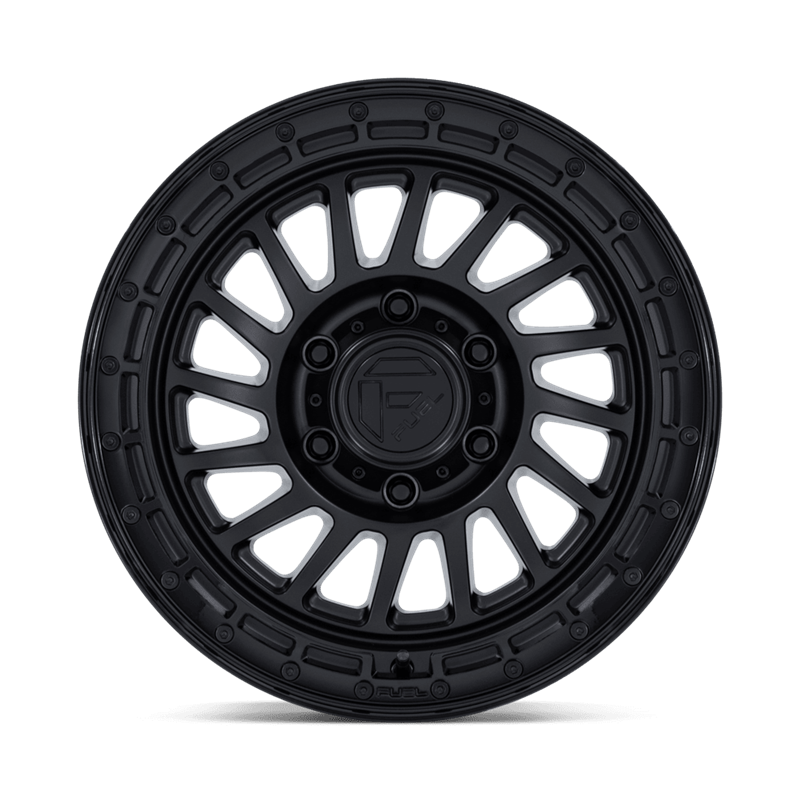 Fuel Off-Road | FC897 HAVOC 20x9.0 ET1 - MATTE BLACK W/ GLOSS BLACK LIP