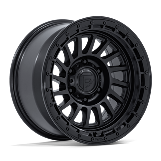 Fuel Off-Road | FC897 HAVOC 20x9.0 ET1 - MATTE BLACK W/ GLOSS BLACK LIP