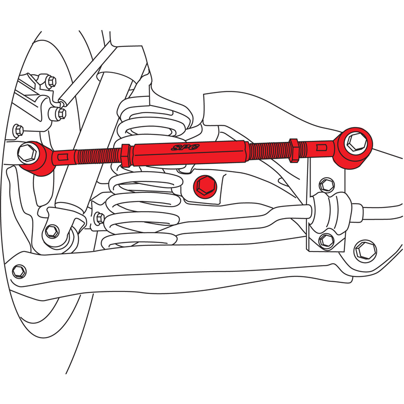 SPC | HYUNDAI/KIA EZ ARM & TOE CAM - Rear - Elantra / Optima / Rondo 2006-2012