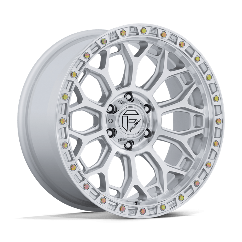 Fuel Off-Road | FC901 TALON 17x9.0 ET1 - GLOSS SILVER W/ MACHINED FACE