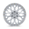 Fuel Off-Road | FC901 TALON 20x9.0 ET20 - GLOSS SILVER W/ MACHINED FACE