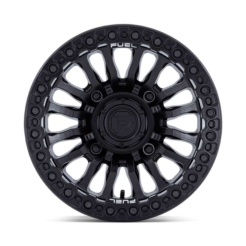 Fuel Off-Road | FV125 RINCON UTV BEADLOCK 15x7.0 ET10 - BLACKOUT