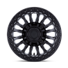 Fuel Off-Road | FV125 RINCON UTV BEADLOCK 15x7.0 ET10 - BLACKOUT