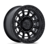 Fuel Off-Road | FV832 CYCLE UTV 15x7.0 ET38 - MATTE BLACK W/ GLOSS BLACK LIP
